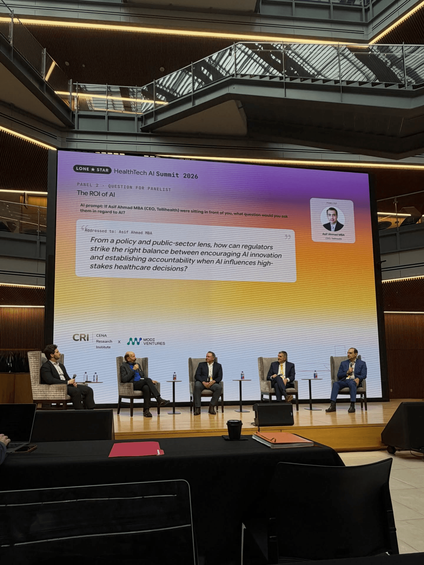 Lone Star HealthTech AI Summit event photo